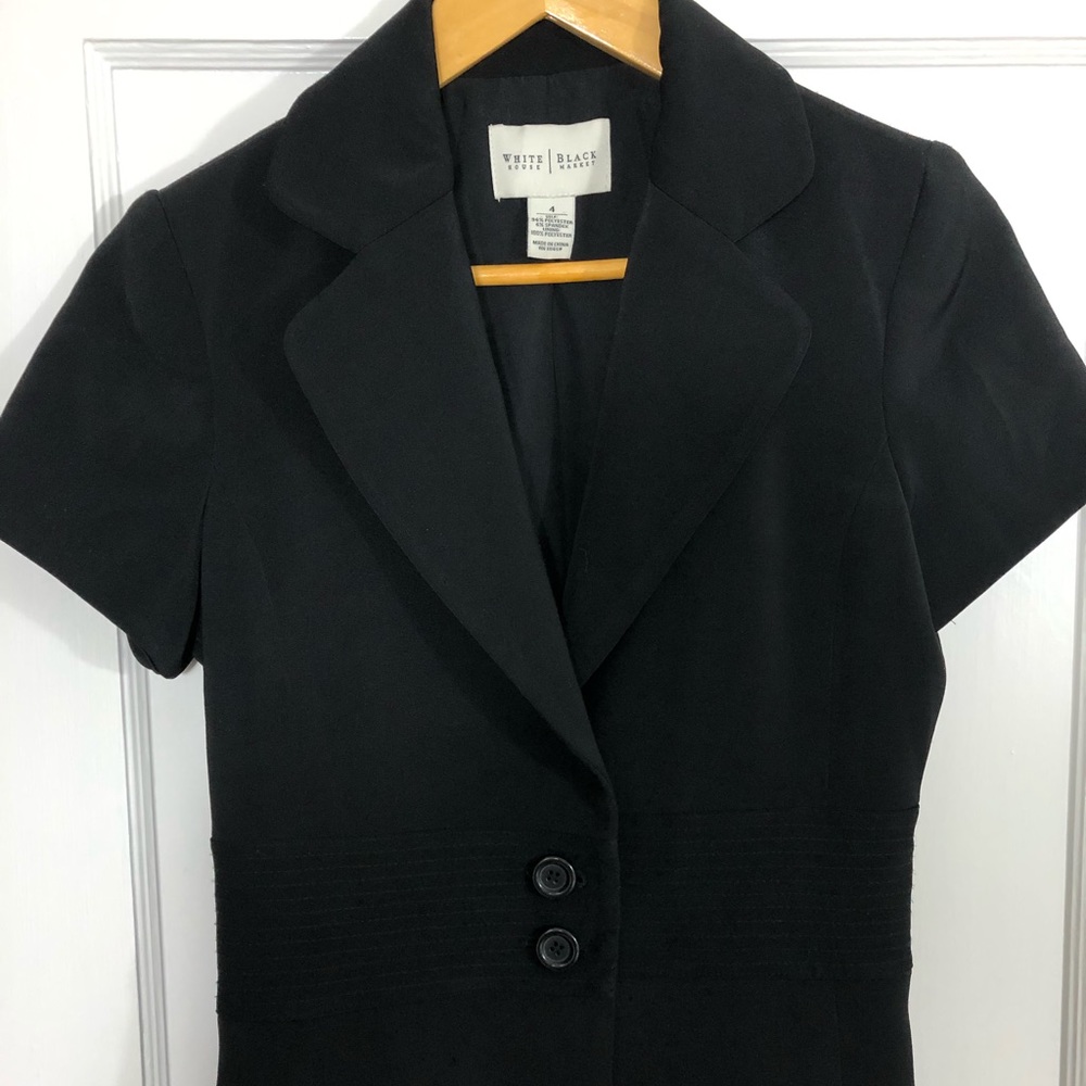 White House Black Market short sleeve blazer